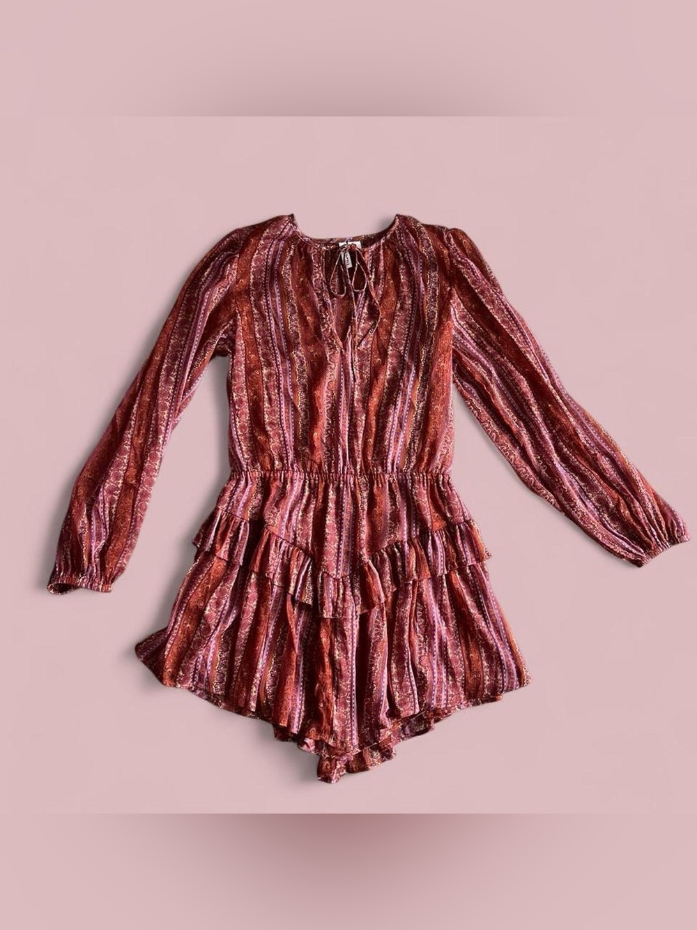 2010s Boho Sheer Swim Cover Up H&M S
